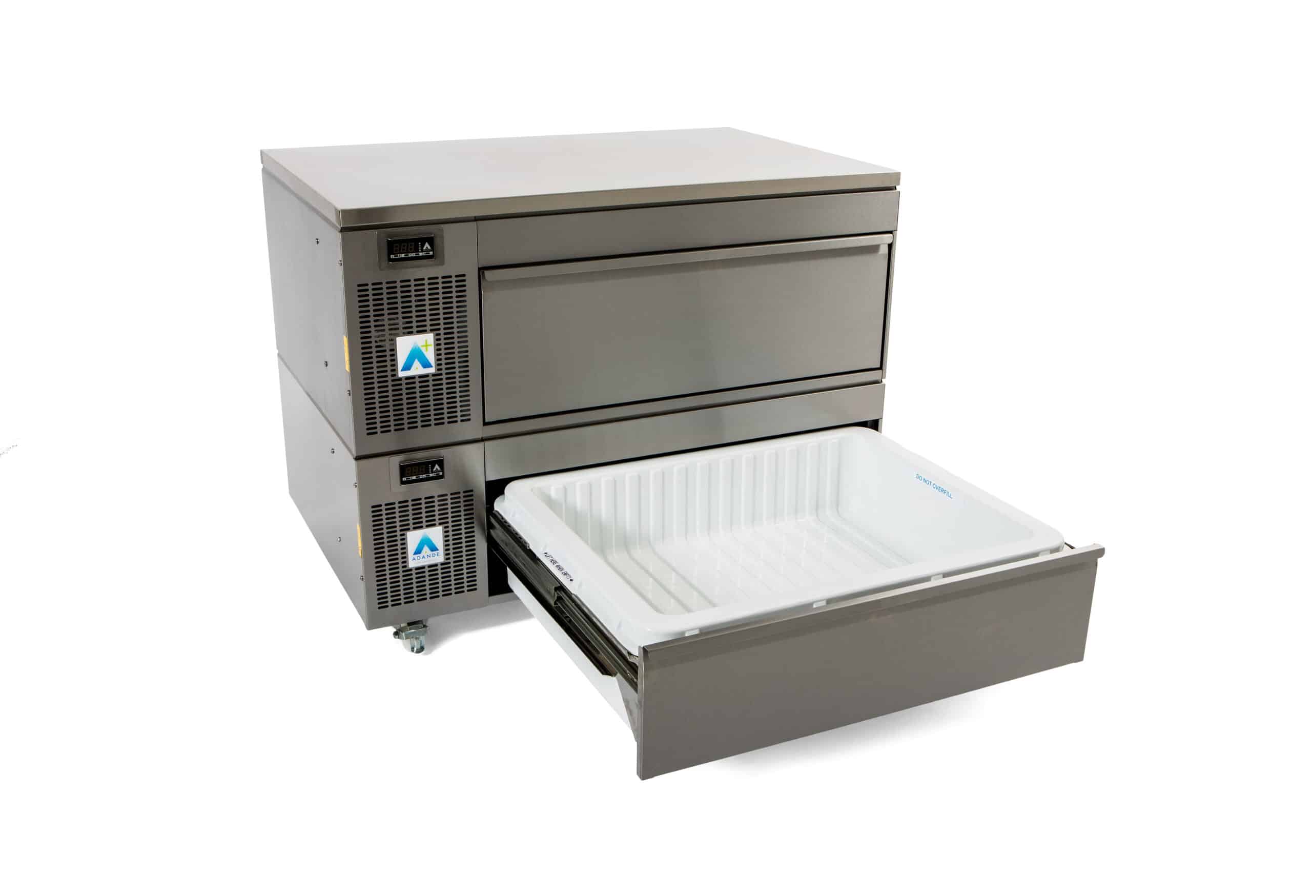 PREP COUNTER – COMBO – TWO DRAWER – ASS2 SERIES – A+ FRIDGE-ONLY DRAWER ON A SHALLOW DRAWER