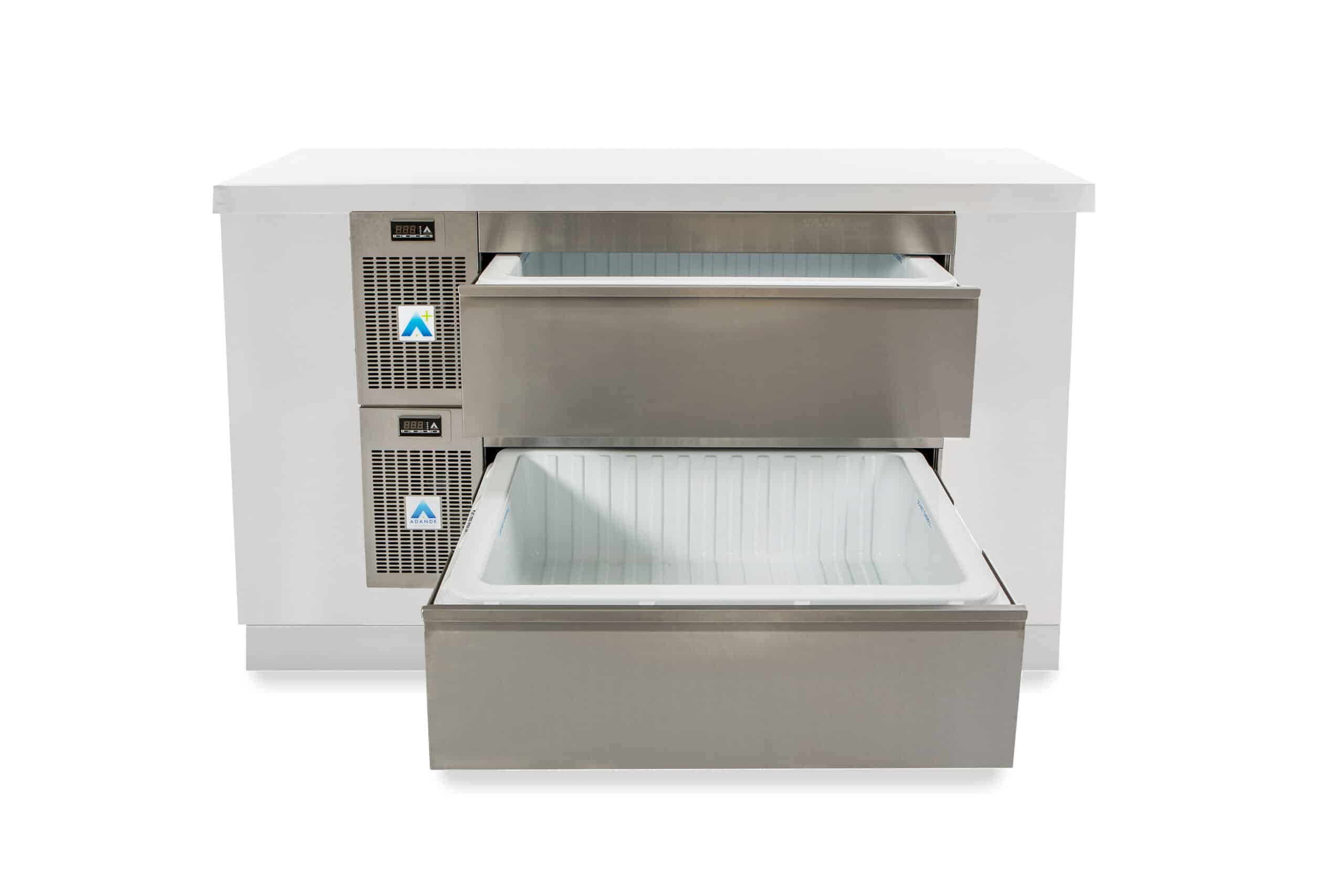 AVS2 – CASSETTE – TWO DRAWER – SIDE ENGINE – COMBO – A+ FRIDGE-ONLY ABOVE A STANDARD DRAWER