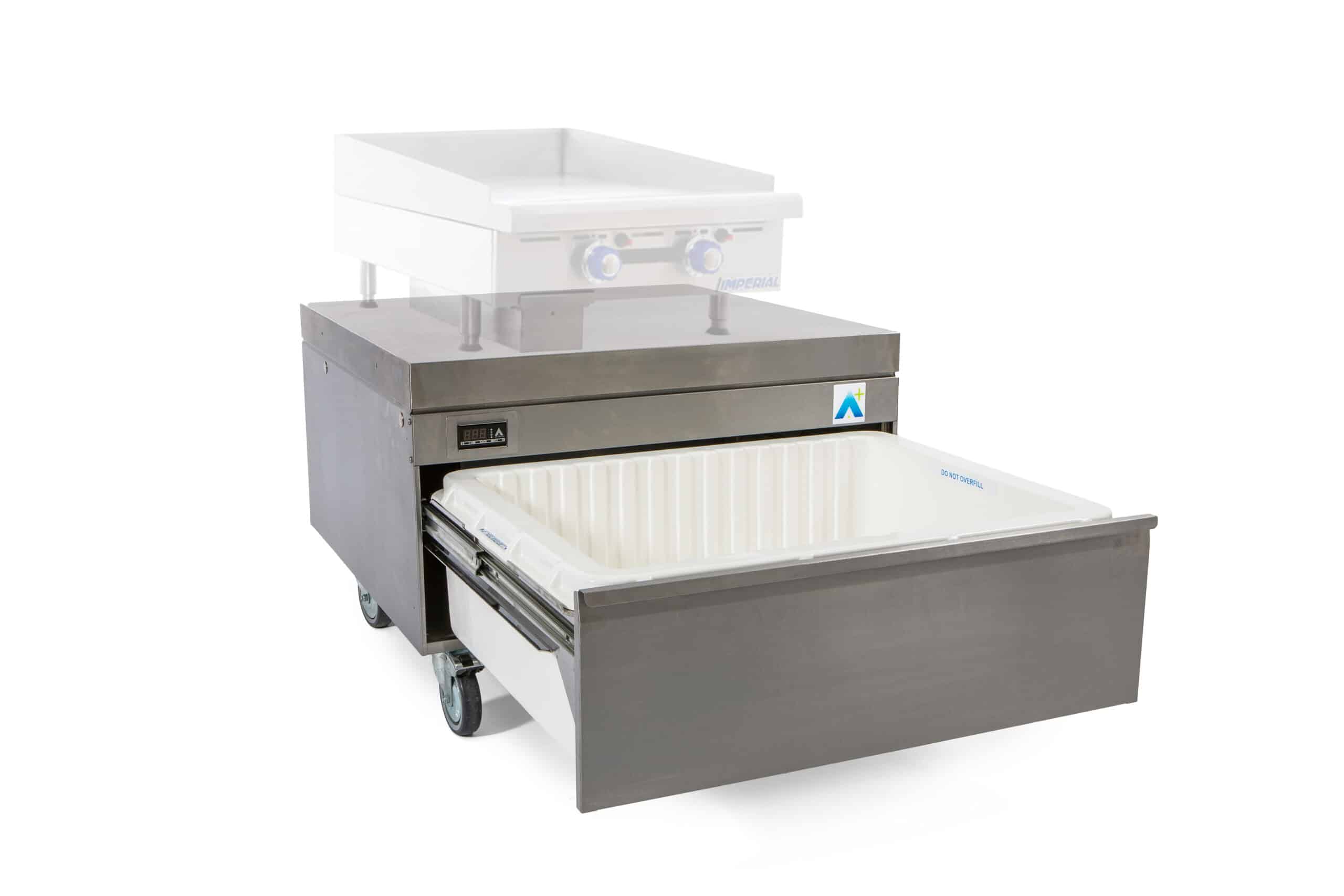 HCR1 – CHEF BASE – ONE DRAWER – REAR ENGINE – HOT COOKLINE – A+ FRIDGE-ONLY