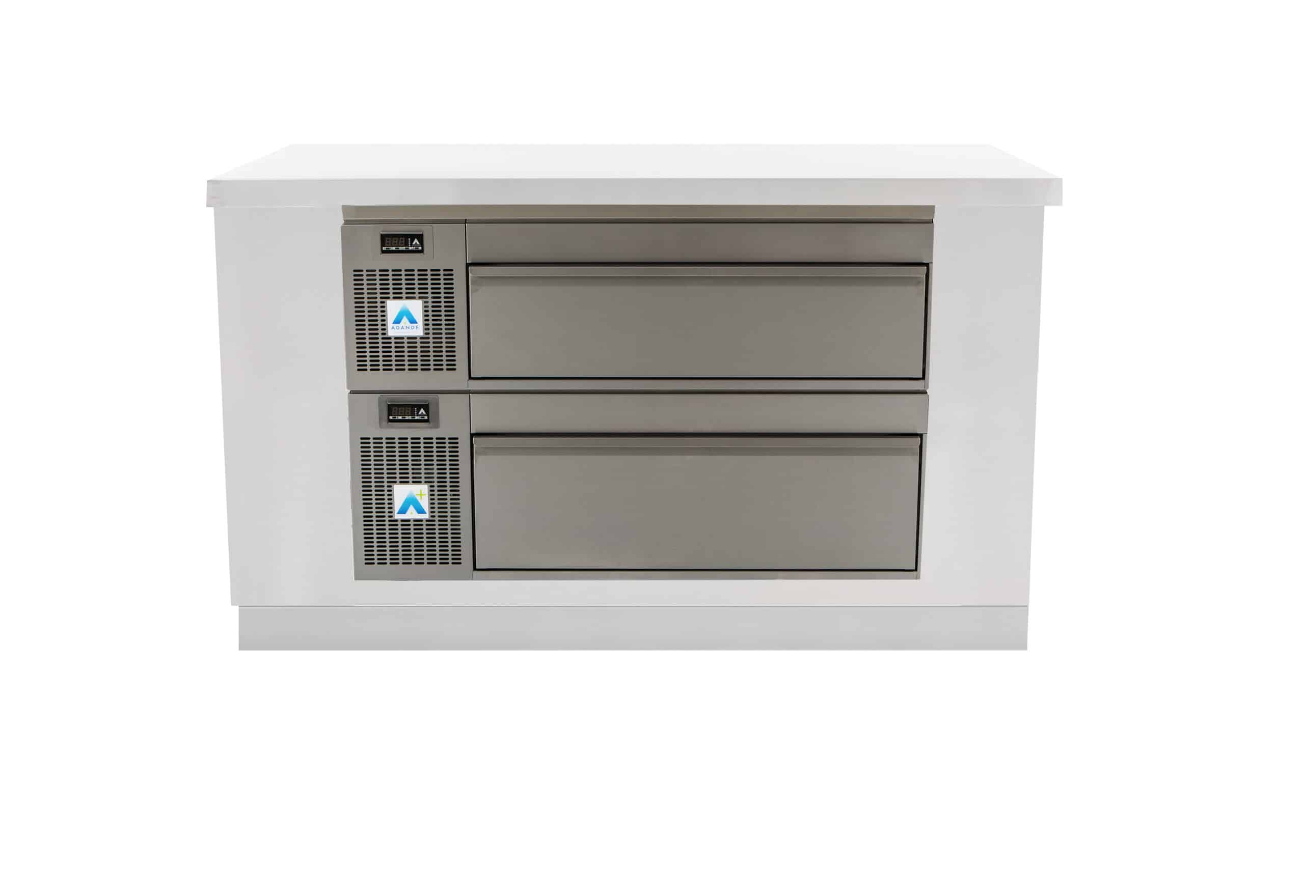SAS2 – CASSETTE – TWO DRAWER – SIDE ENGINE – COMBO – SHALLOW ON A FRIDGE-ONLY DRAWER