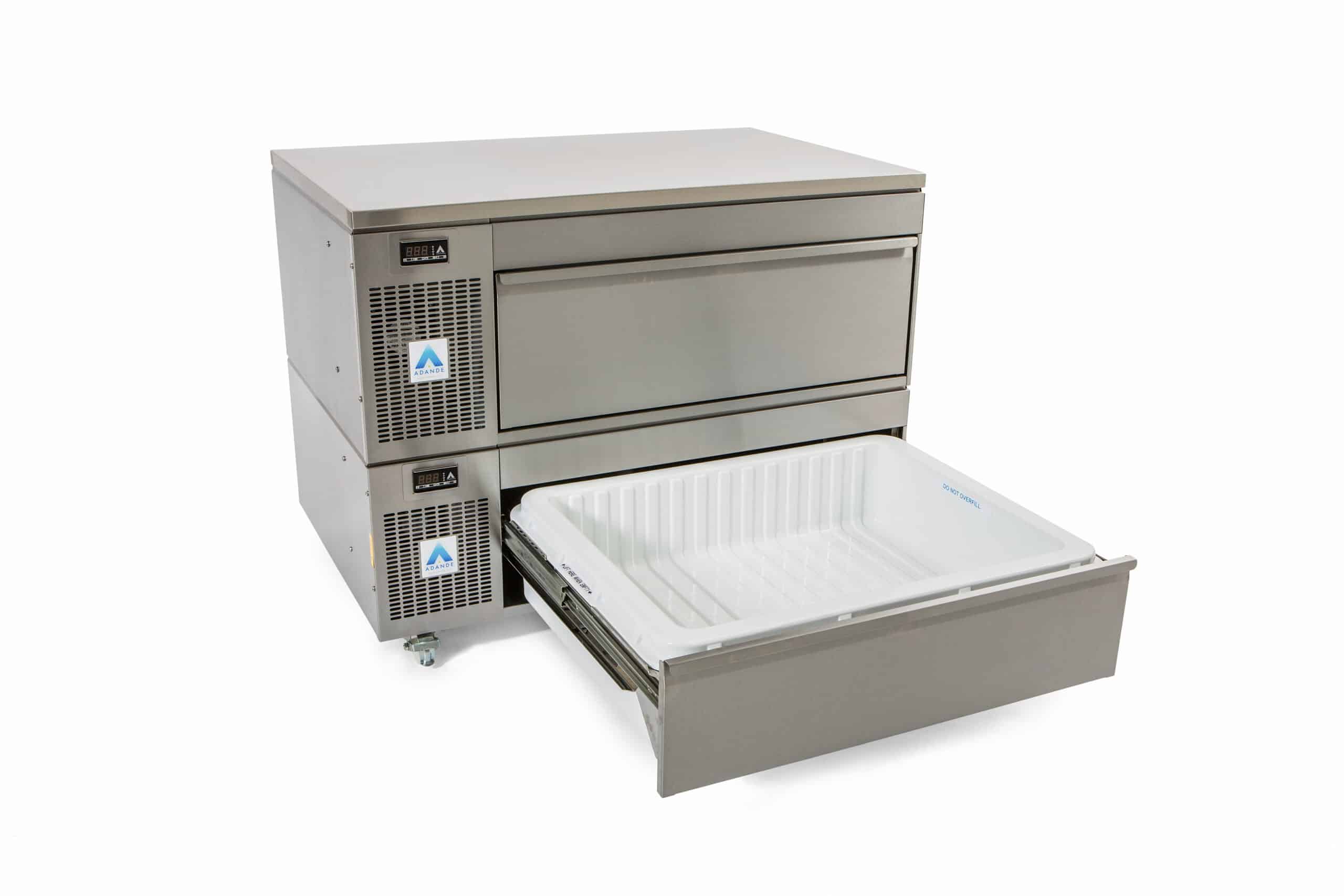 PREP COUNTER – COMBO – TWO DRAWER VSS2 SERIES – STANDARD ON SHALLOW