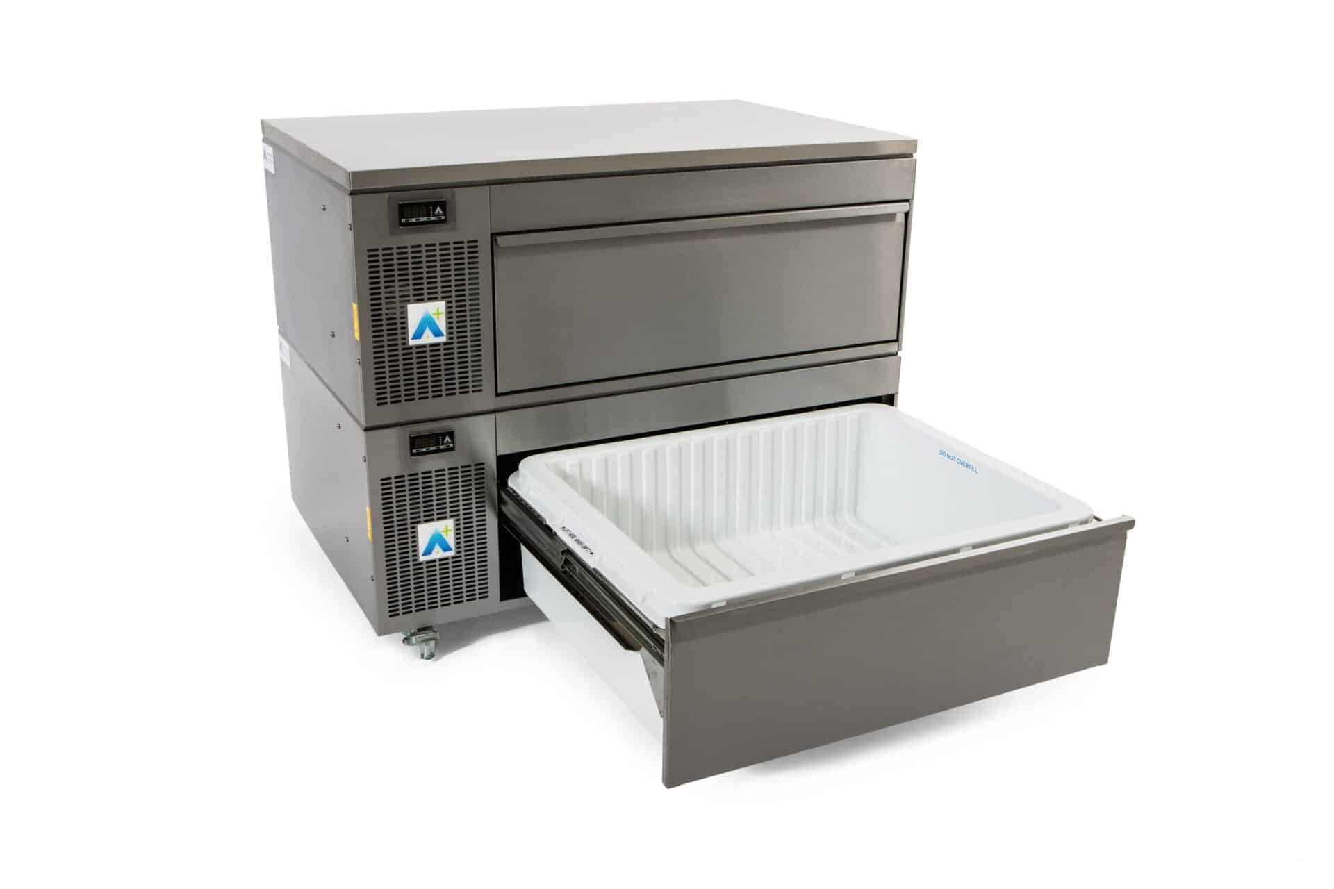 PREP COUNTER – FRIDGE ONLY – TWO DRAWER – SIDE ENGINE – HCS2 SERIES