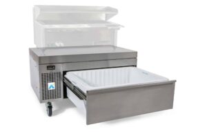 CHEF BASE &ndash; FRIDGE ONLY &ndash; HOT COOKLINE &ndash; SIDE ENGINE &ndash; HCS1 SERIES