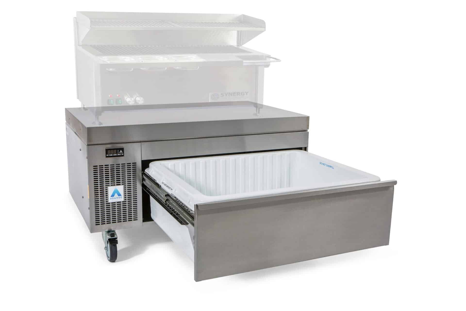 CHEF BASE &ndash; HOT COOKLINE &ndash; SIDE ENGINE &ndash; VCS1 SERIES