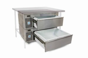 UNDER-COUNTER &ndash; SHALLOW &ndash; TWO DRAWER &ndash; SIDE ENGINE &ndash; VLS2 SERIES