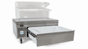 CHEF BASE &ndash; SHALLOW &ndash; HOT COOKLINE &ndash; SIDE ENGINE &ndash; VLS1 SERIES